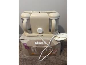 BEABA Baby cook Duo Baby Food Maker - Beige feeder Processor